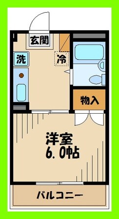 石阪コーポ　　の物件間取画像